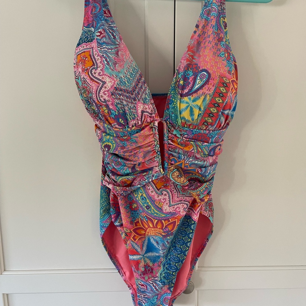 Bleu Rod Beattie Multicolor One Piece Swimsuit